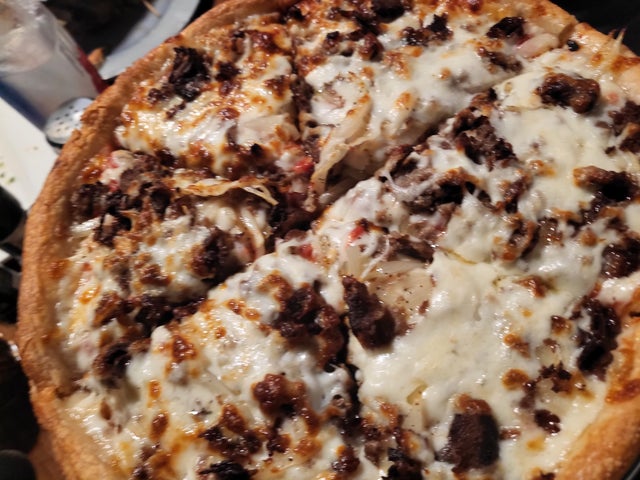 (10) Big John's Steak & Cheese Pizza