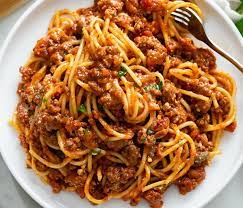 Spag w/ Meat Sauce
