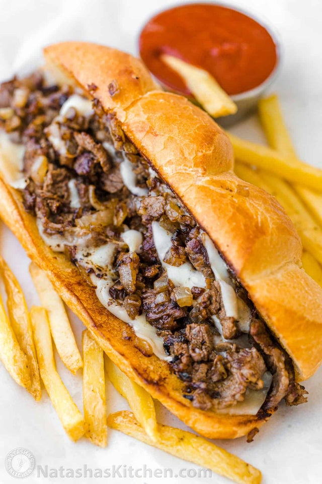 Philly Cheesesteak with Fries