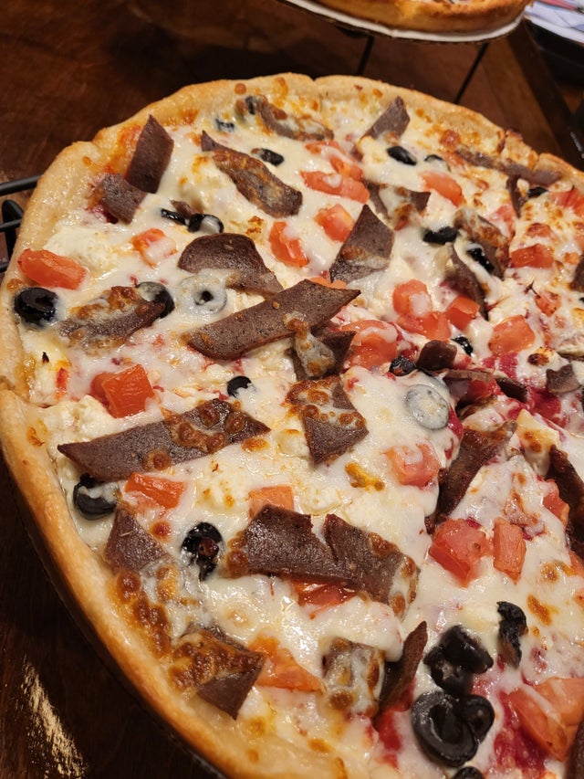 (10) Greek Pizza