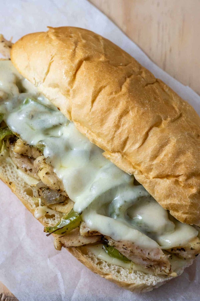 Chicken Philly with Fries