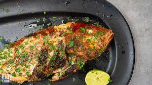 Whole Red Snapper dinner